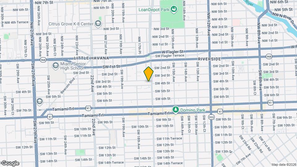 1715 SW 4th St Map and Location Details