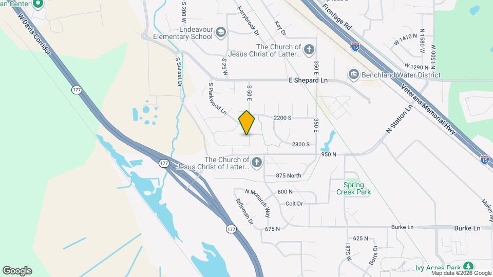 2274 S 50 E Map and Location Details