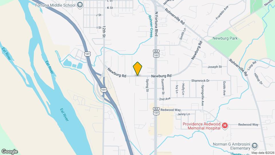 1566 Newburg Rd Mapa y Detalles de la Ubicación