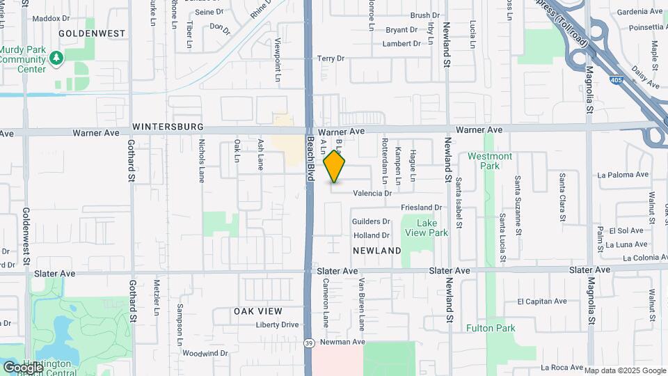 8091 Valencia Dr Map and Location Details