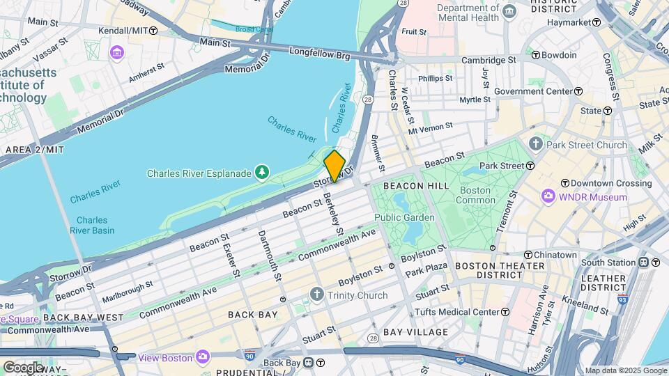 122 Beacon St, Unit 1A Map and Location Details