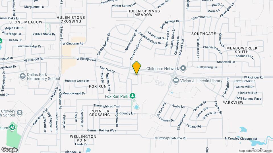 8724 Hunters Point Way Map and Location Details