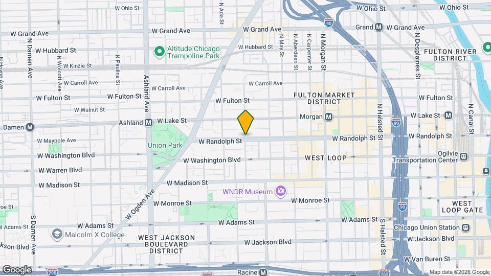 151 N Elizabeth St, Unit 220E Map and Location Details