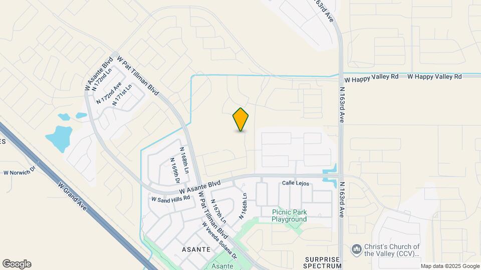 16679 W Saguaro Park Ln Map and Location Details