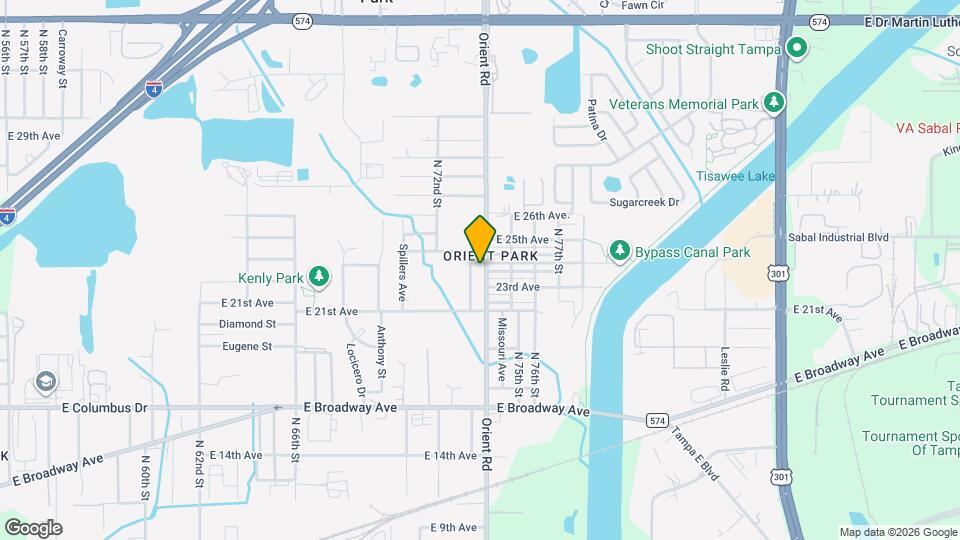 3106 Orient Rd Map and Location Details