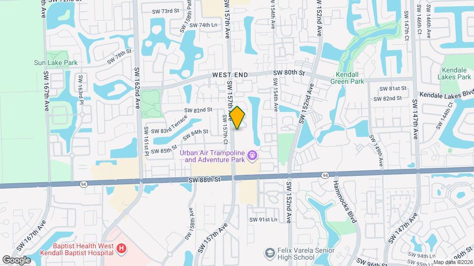 8480 SW 156th Pl, Unit 620 Map and Location Details