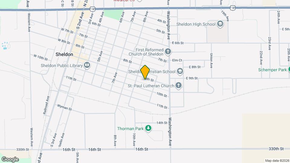 924 9th St Mapa y Detalles de la Ubicación