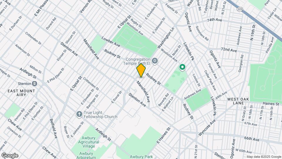 1513 E Mayland St Map and Location Details