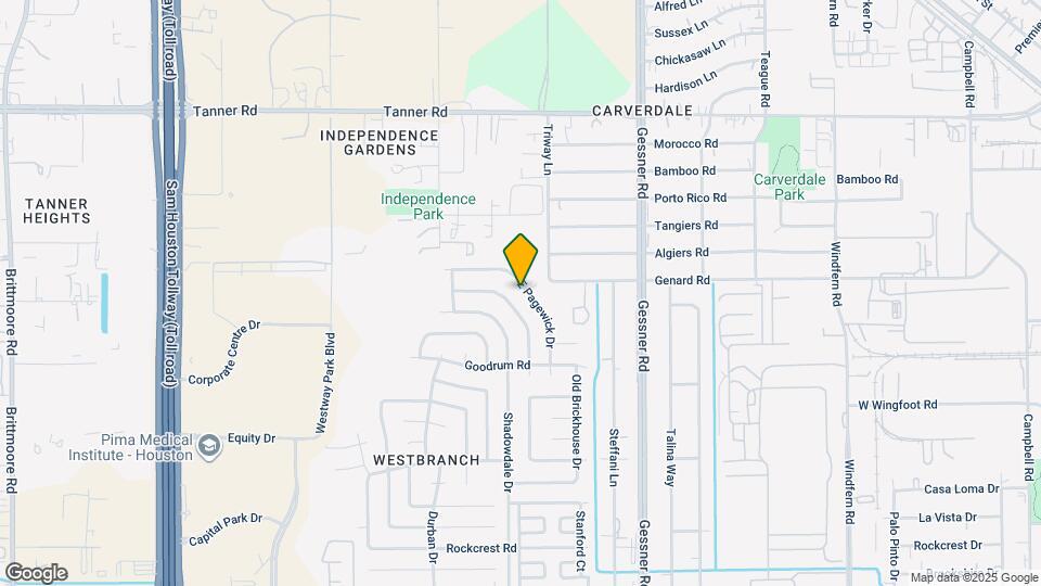 5203 E Pagewick Dr Map and Location Details
