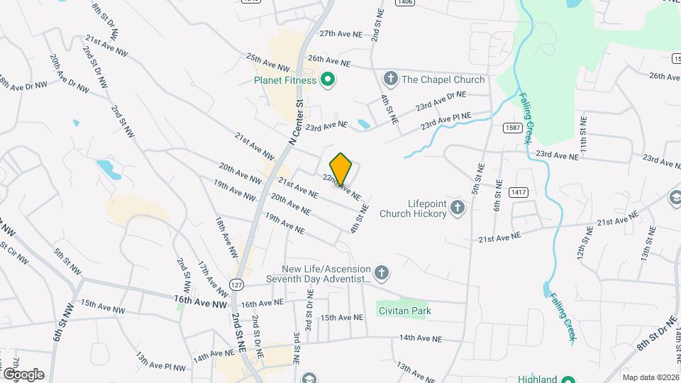 222 22nd Ave NE Map and Location Details