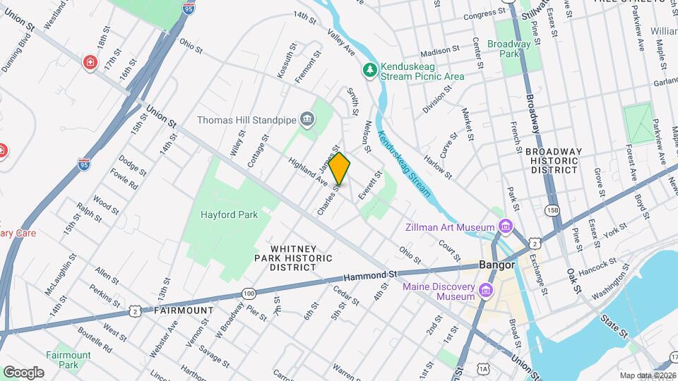 23 Highland Ave, Unit 23 Highland ave Apt 3 Mapa y Detalles de la Ubicación