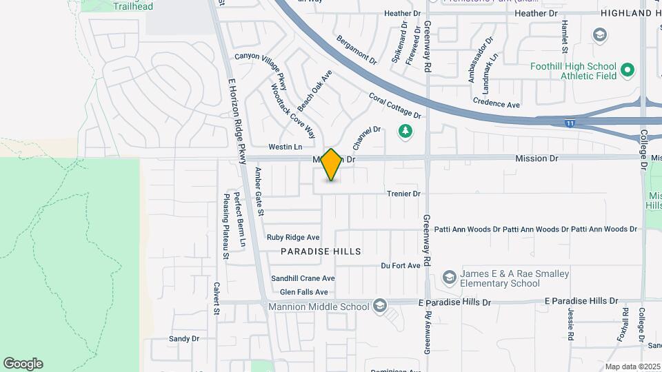 1014 Evanwood Ct Map and Location Details
