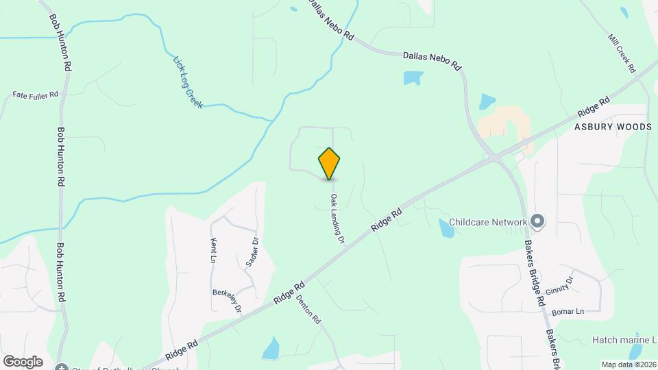 229 Oak Landing Dr Map and Location Details