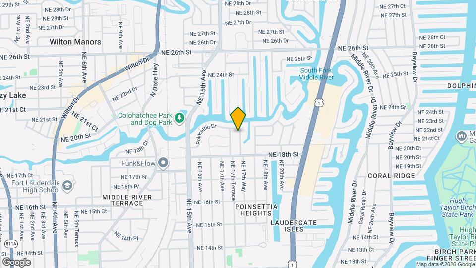 2001 NE 17th Way Map and Location Details