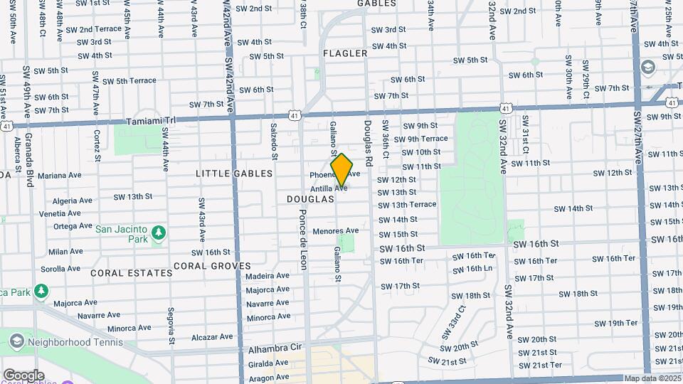 40 Antilla Ave Mapa y Detalles de la Ubicación