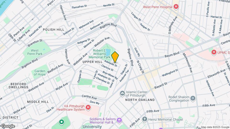 923 Adelaide St Map and Location Details