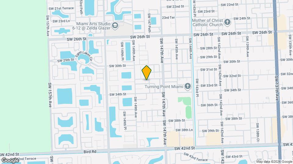 14811 SW 32nd Ln Map and Location Details