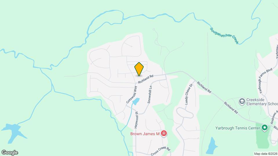 821 Bristol Court Map and Location Details