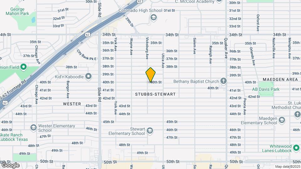 4817 40th St Map and Location Details
