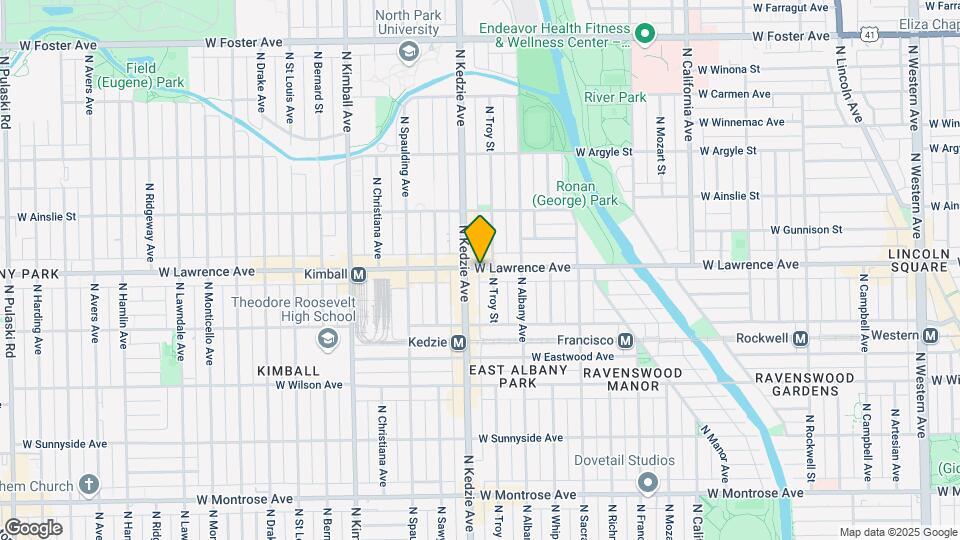 3139 W Lawrence Ave Map and Location Details