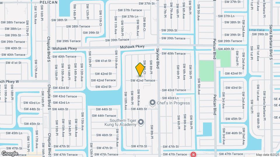 4145 SW 9th Ave Map and Location Details