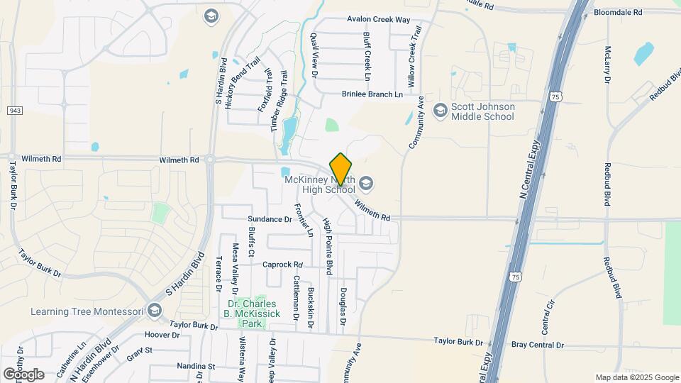 2436 Sierra Dr Map and Location Details