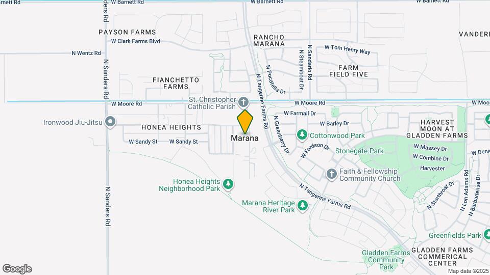 13065 Lorelai Dr Map and Location Details
