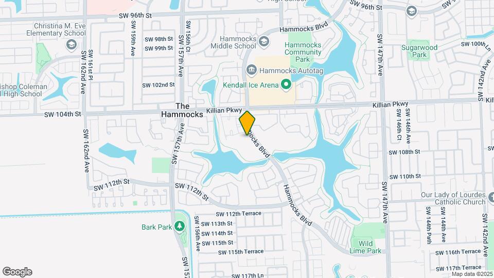 15330 SW 106th Terrace Map and Location Details