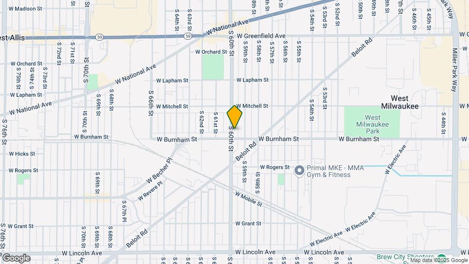 1820-1822 S 60th St Map and Location Details