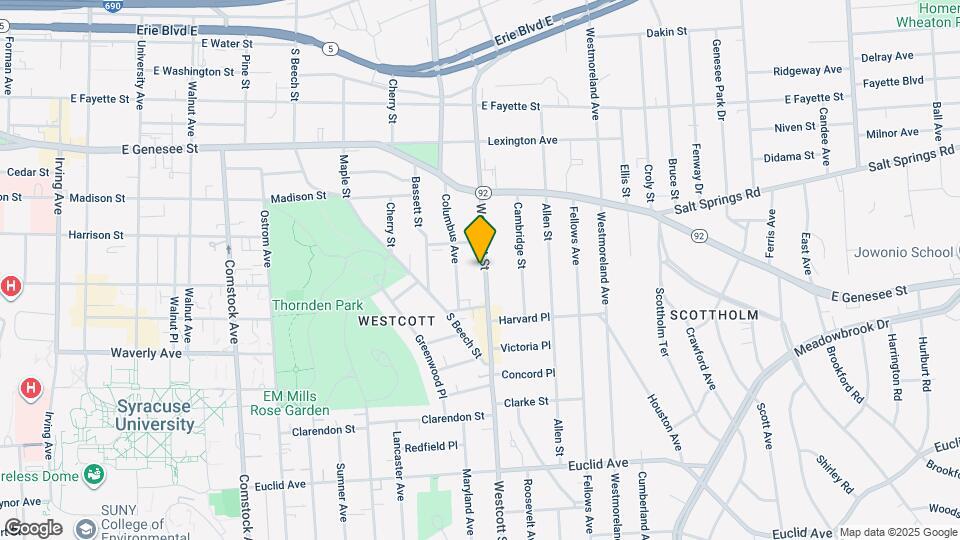 430 Westcott St Map and Location Details