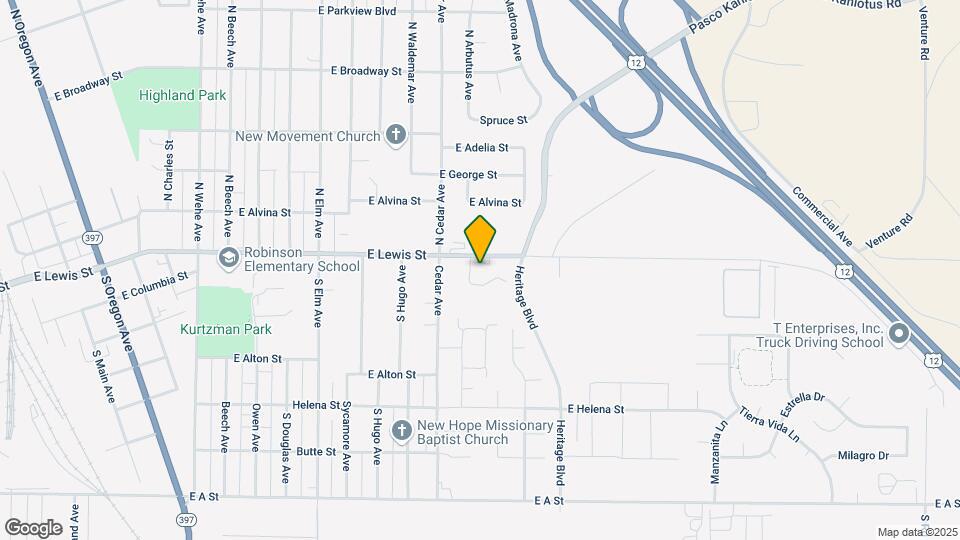 Bonnie Brae Apartments & Mobile Home Park Map and Location Details