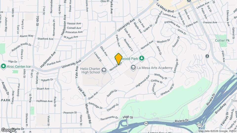 7617 Normal Ave Map and Location Details