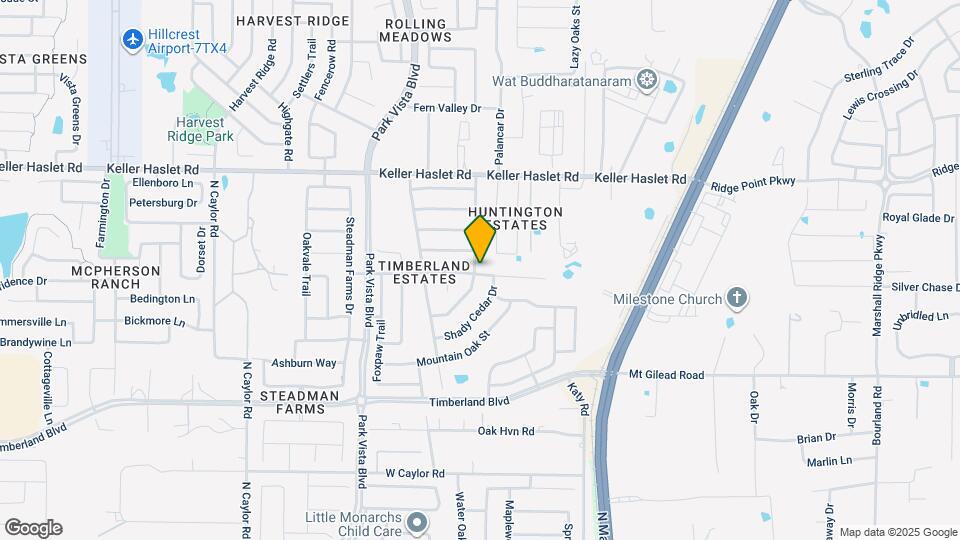 12800 Cedar Hollow Dr Map and Location Details