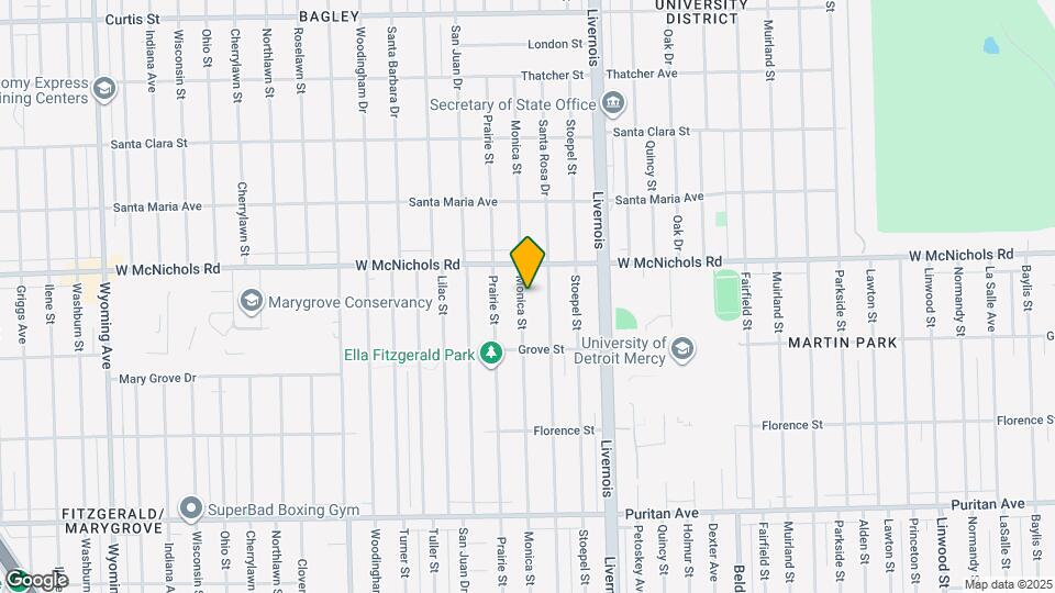 16906 Monica St Map and Location Details