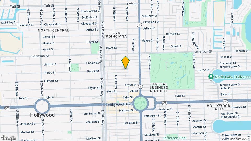 1909 Pierce St Map and Location Details