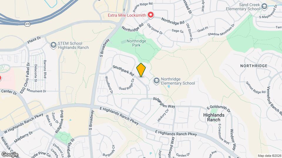 513 Southpark Rd Map and Location Details