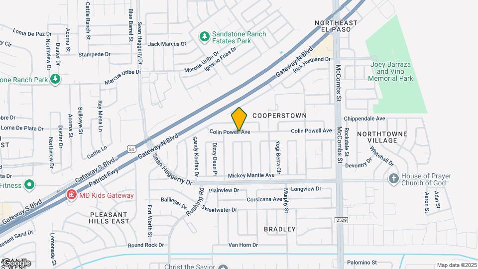 5428 Colin Powell Ave Map and Location Details