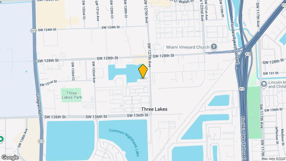 12753 SW 131st Terrace Map and Location Details