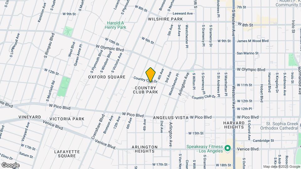 1110 5th Ave Map and Location Details
