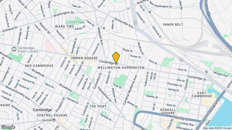 950 Cambridge St, Unit 1 Map and Location Details