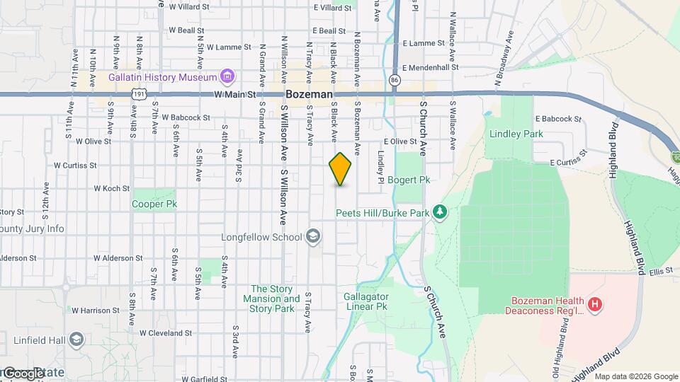 402 S Black Ave, Unit 401 #1 Map and Location Details