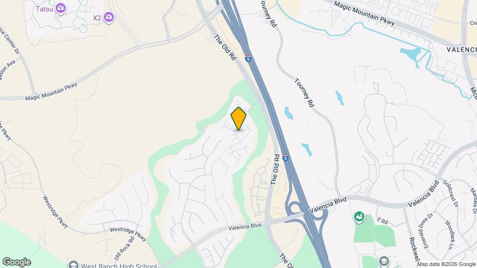 27210 Valderrama Dr Map and Location Details