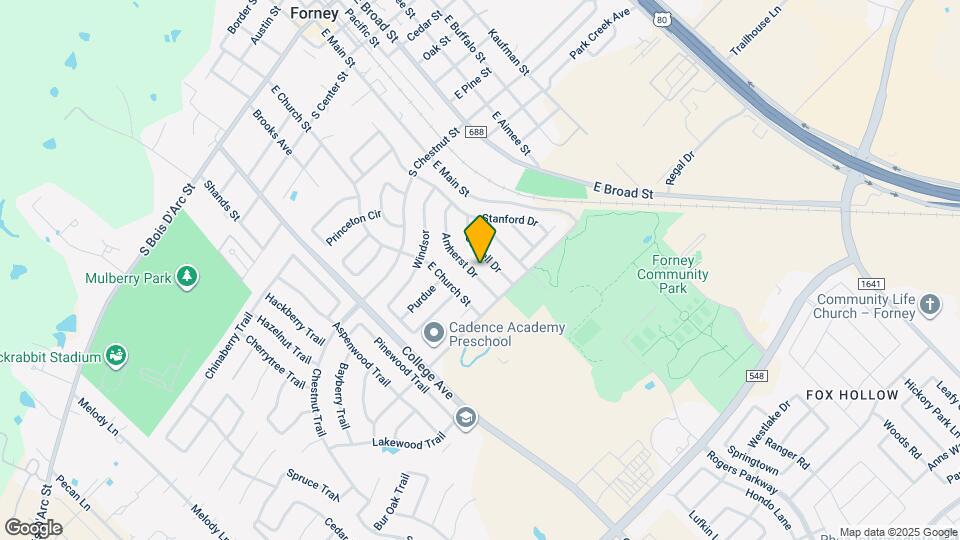 225 Amherst Dr Map and Location Details