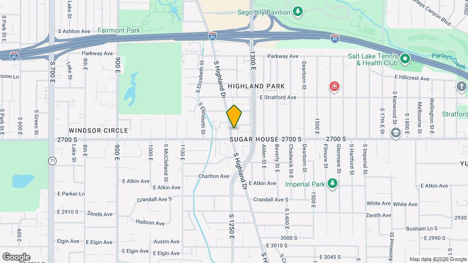 2689 Highland Dr, Unit A Mapa y Detalles de la Ubicación