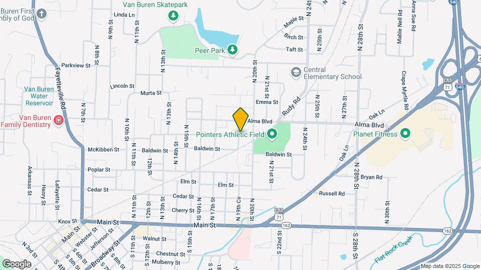 1903 Dechard St Map and Location Details