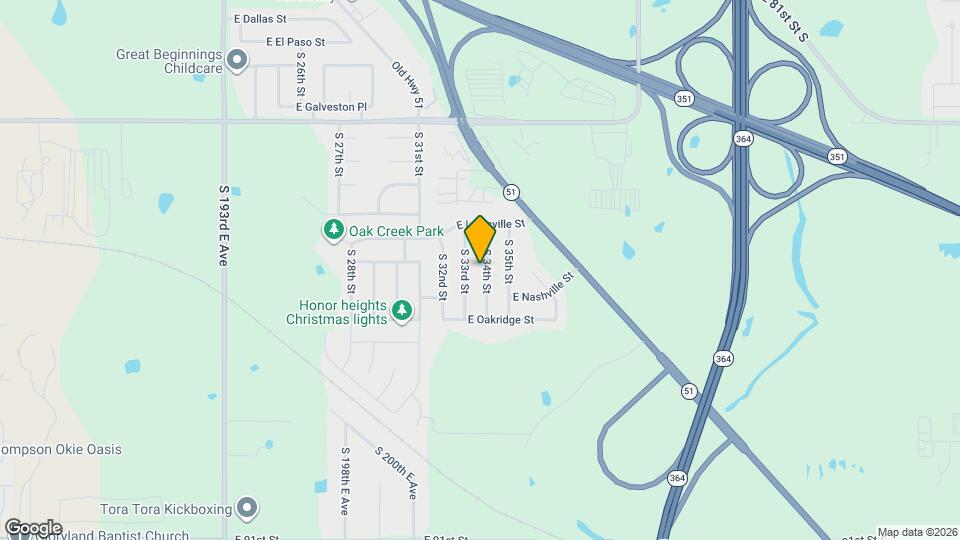 1204 S 34th St Map and Location Details