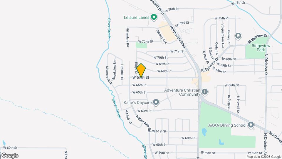 3119 W 67th St Map and Location Details