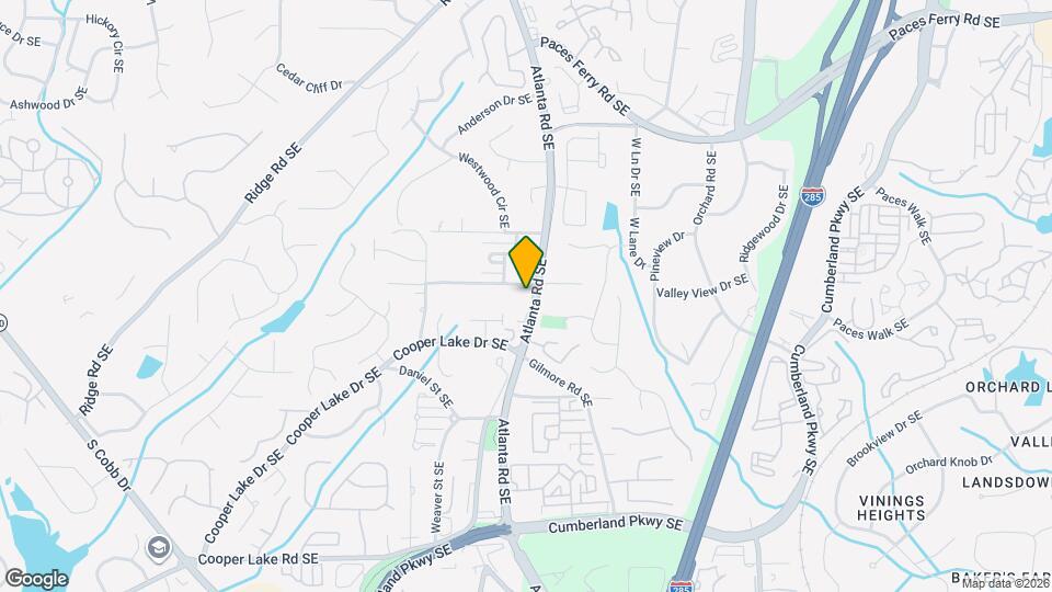 2125 Cooper Lake Rd SE, Unit A Map and Location Details