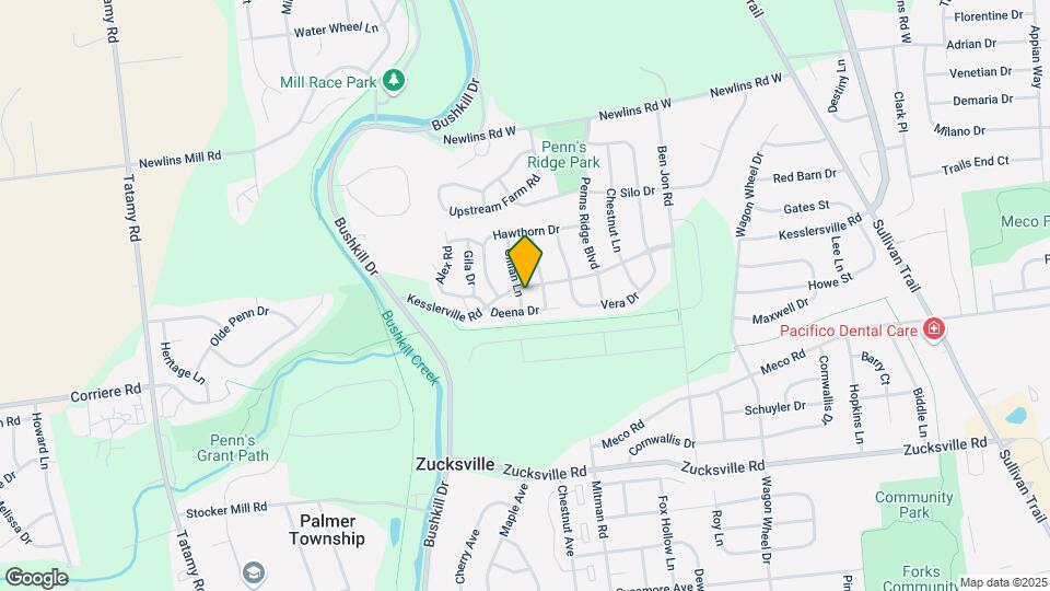 2190 Gillian Ln Map and Location Details