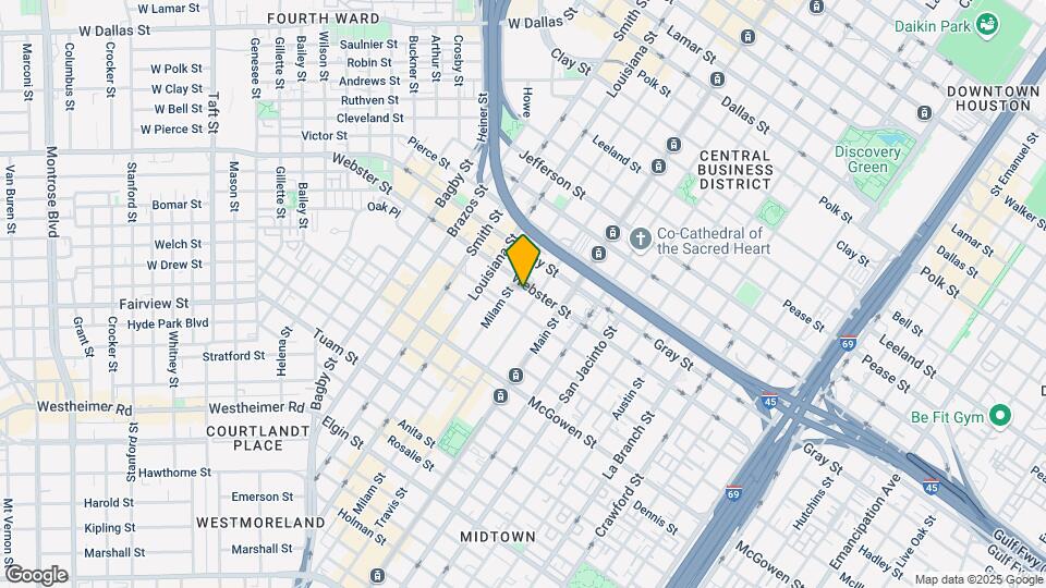 2217 Milam St Map and Location Details